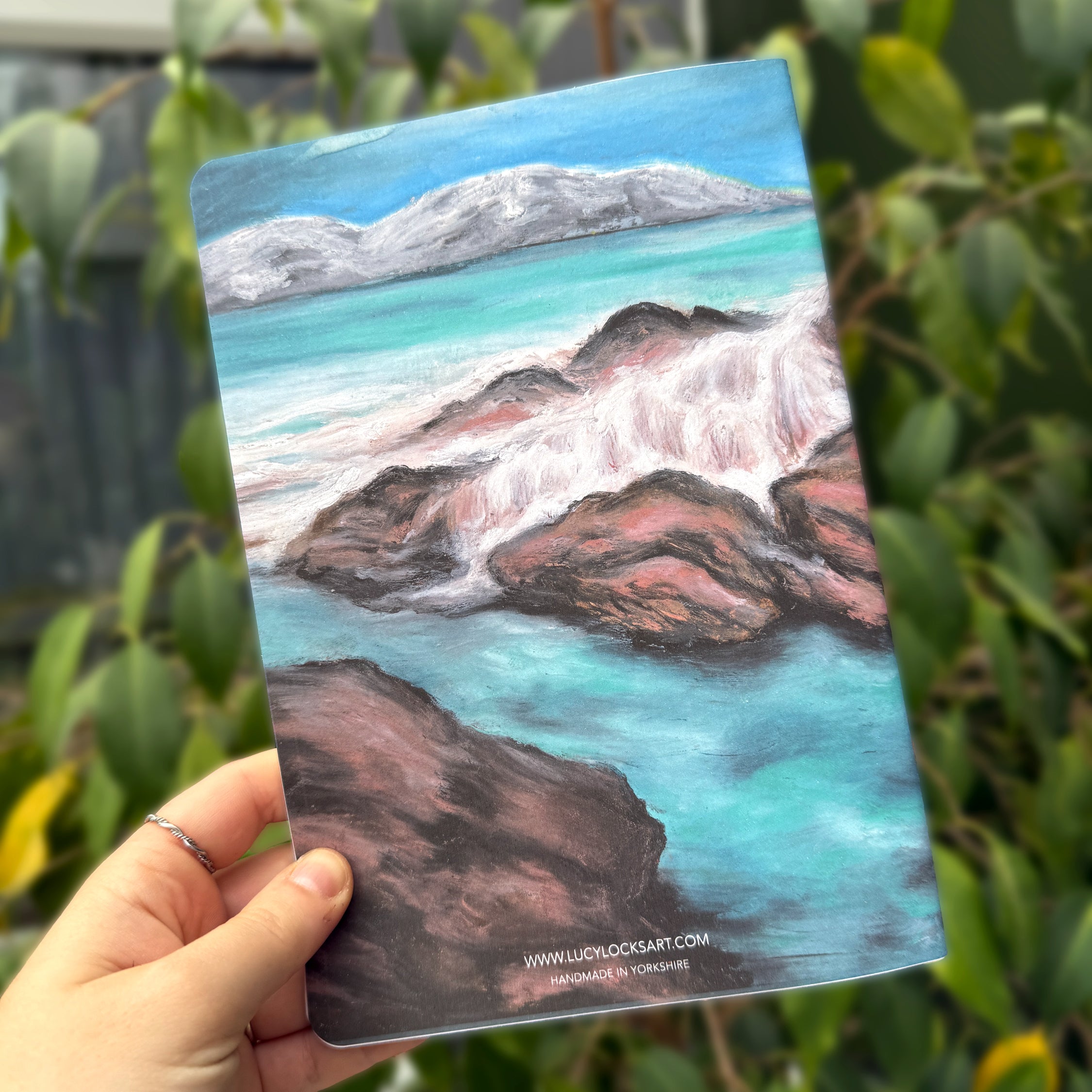 Ocean Rocks A5 Notebook image 2