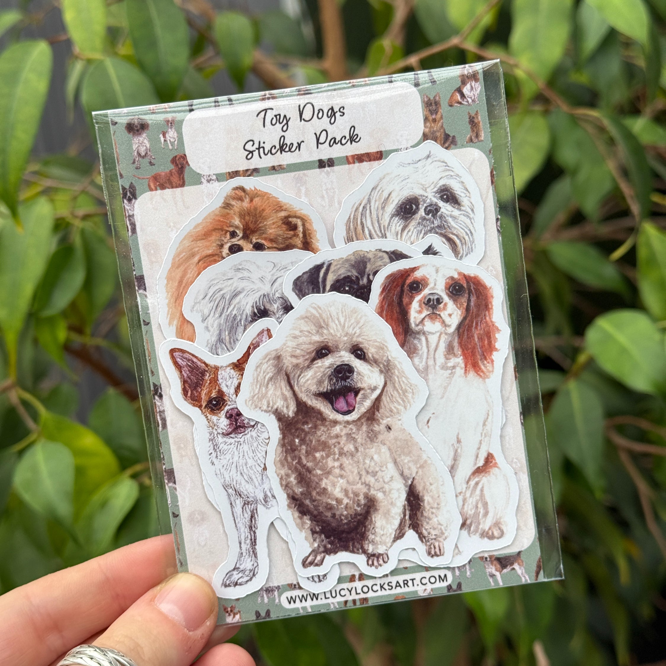 Toy Dogs Sticker Pack image 0