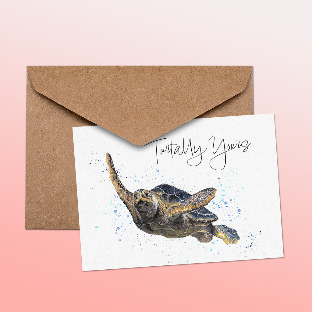 Turtally Yours Greetings Card image 1