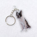 Boston Terrier - Handmade Keyring image 0