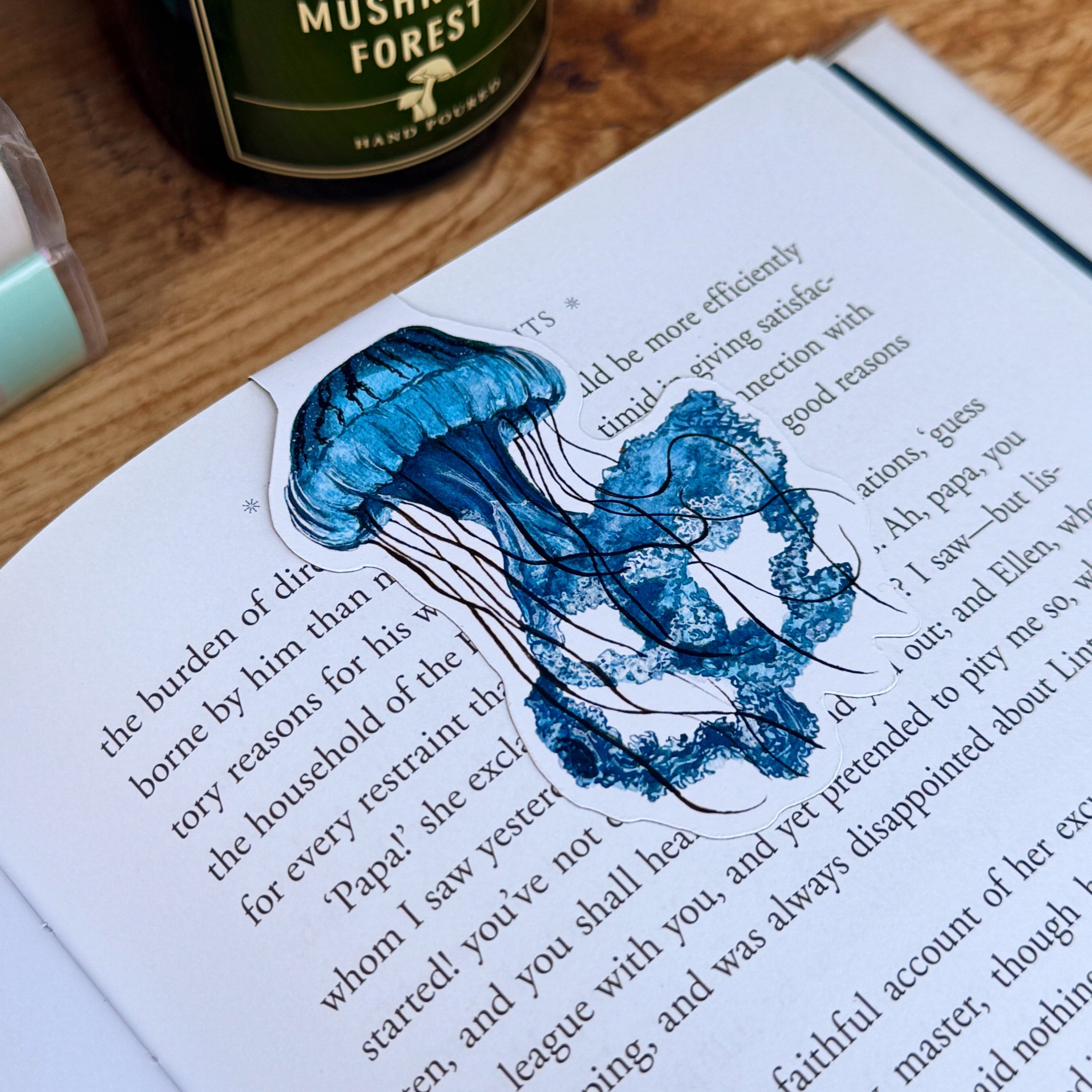 Jellyfish Magnetic Bookmark image 2