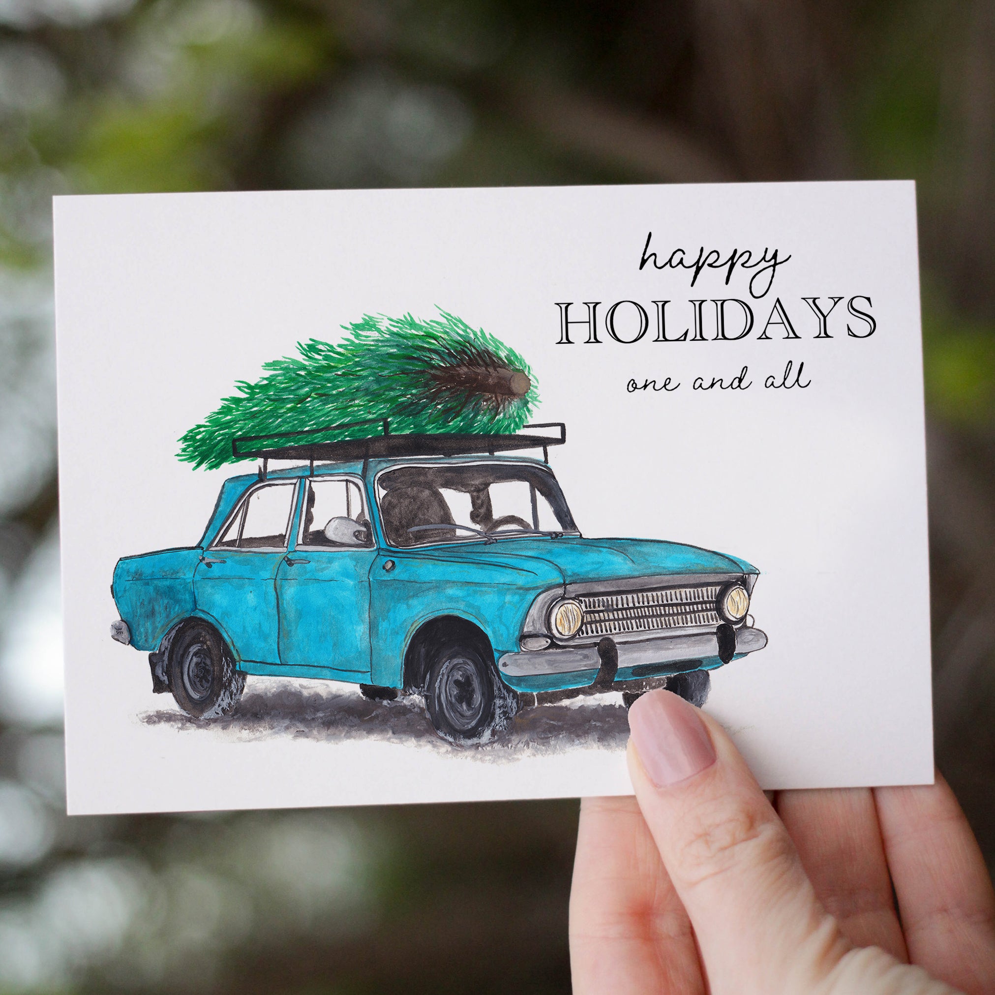 Happy Holidays Greetings Card image 0