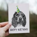 Springer Spaniel (#1) Greetings Card image 0
