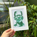 Frankenstein's Monster A6 Print image 0