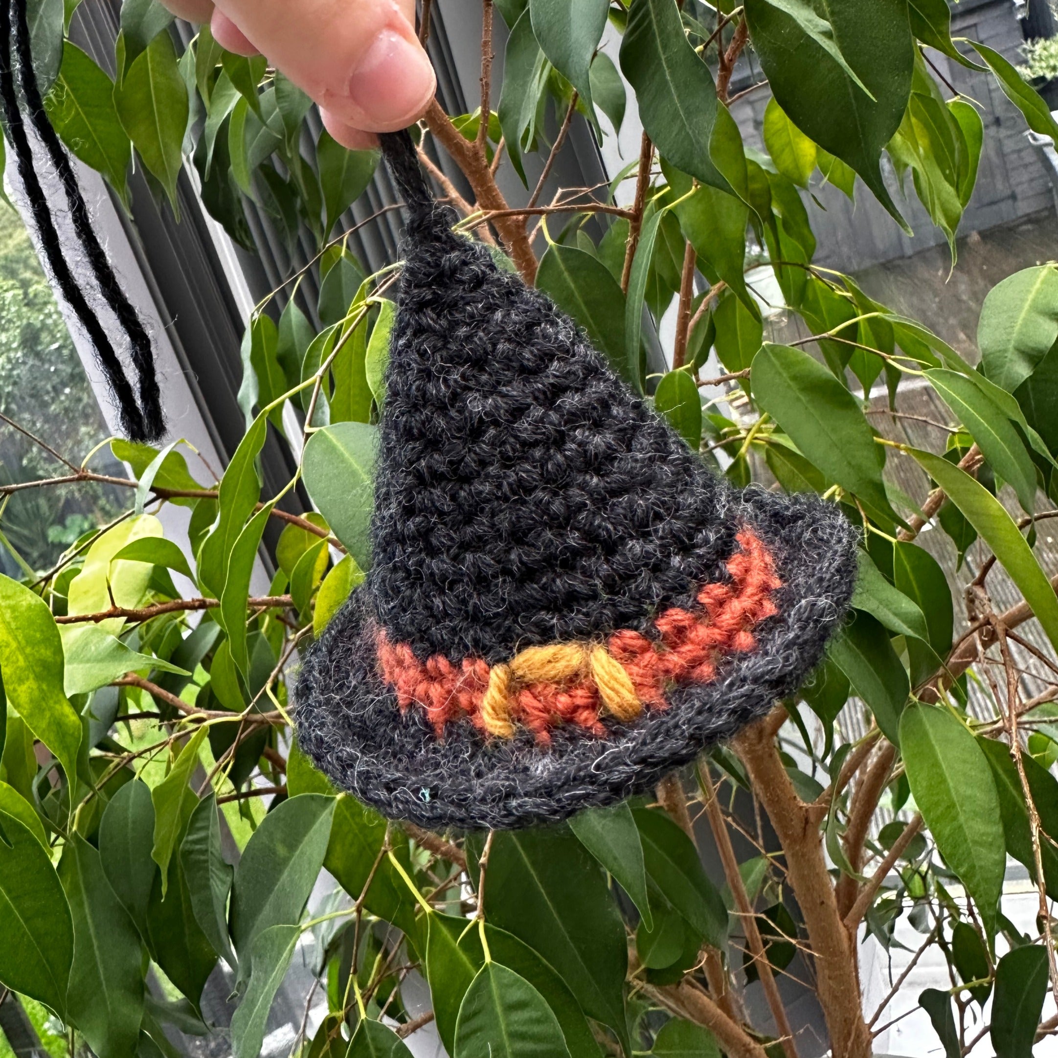 Crocheted Witches Hats image 3