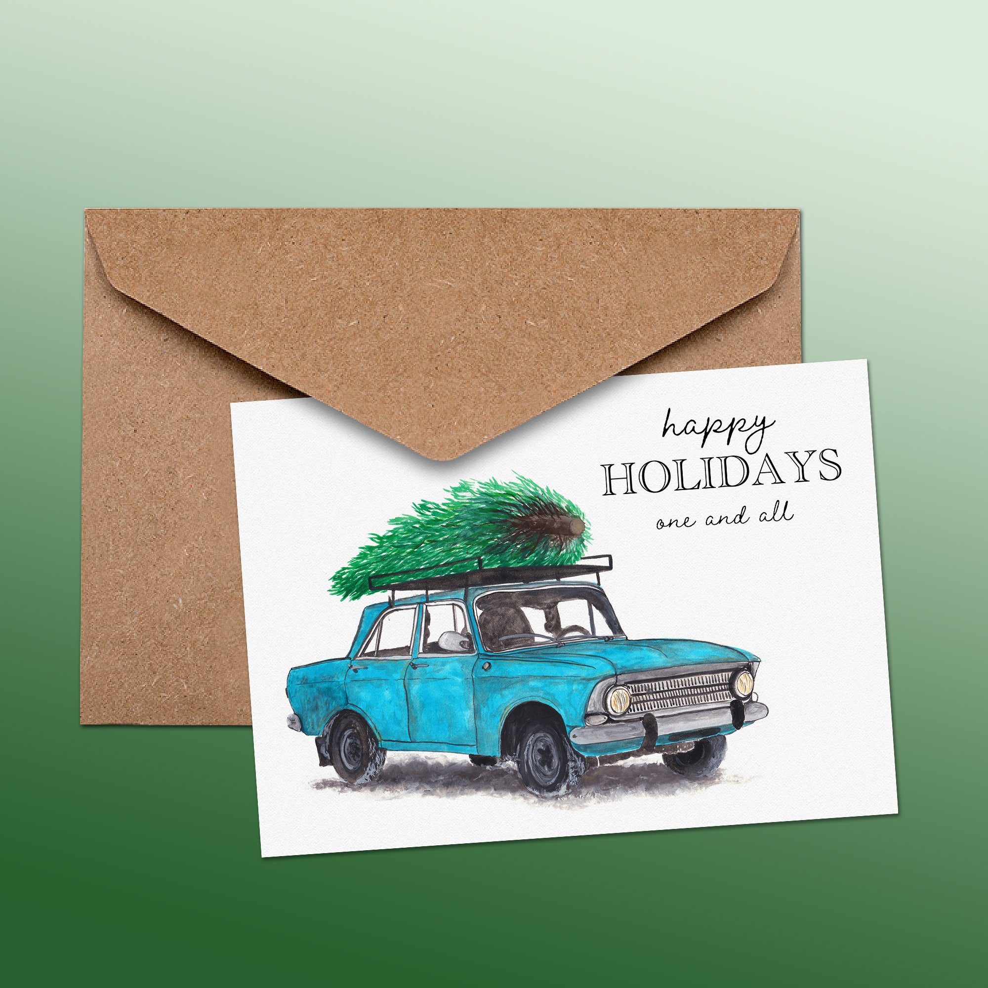 Happy Holidays Greetings Card image 1