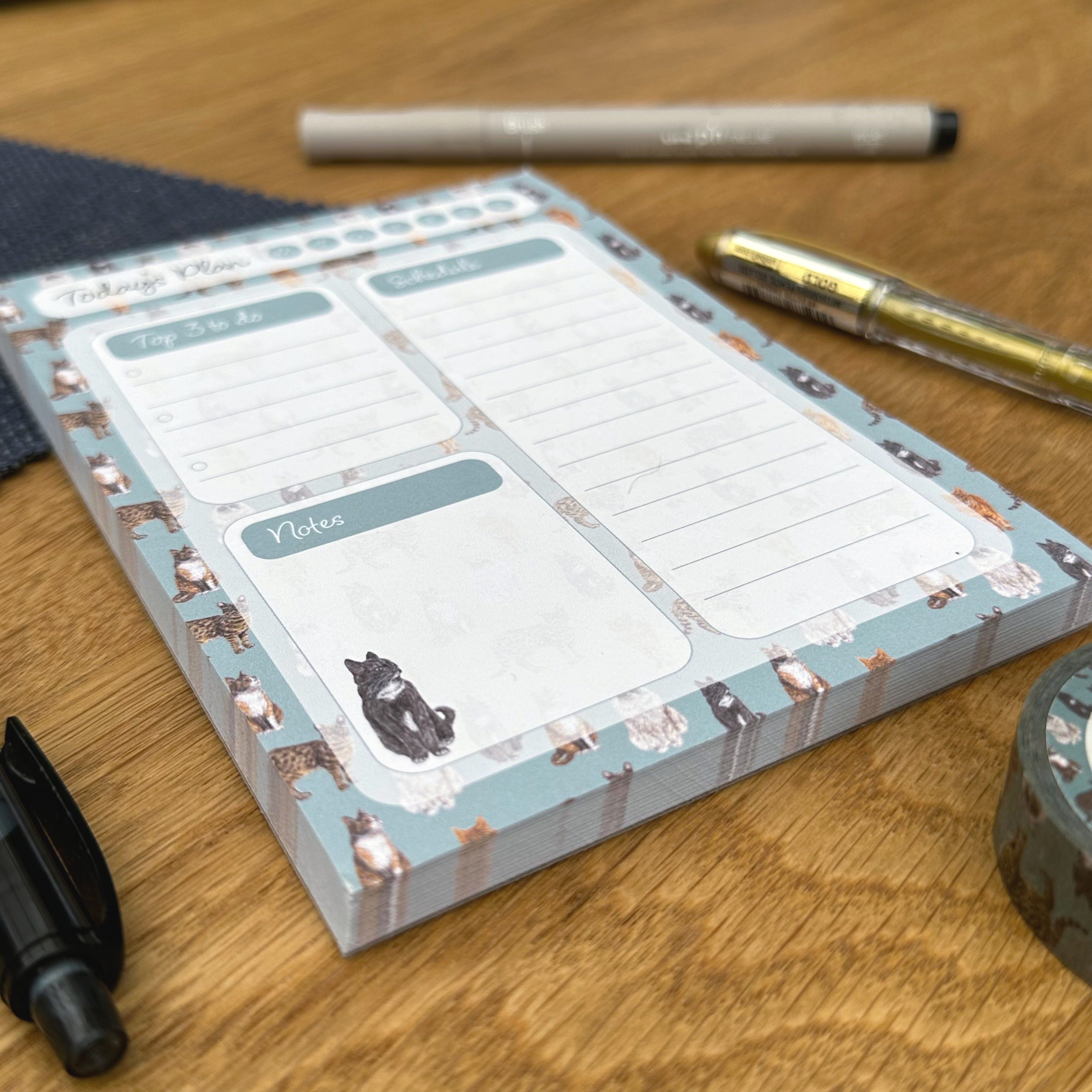 A6 Cats Daily Planner image 2