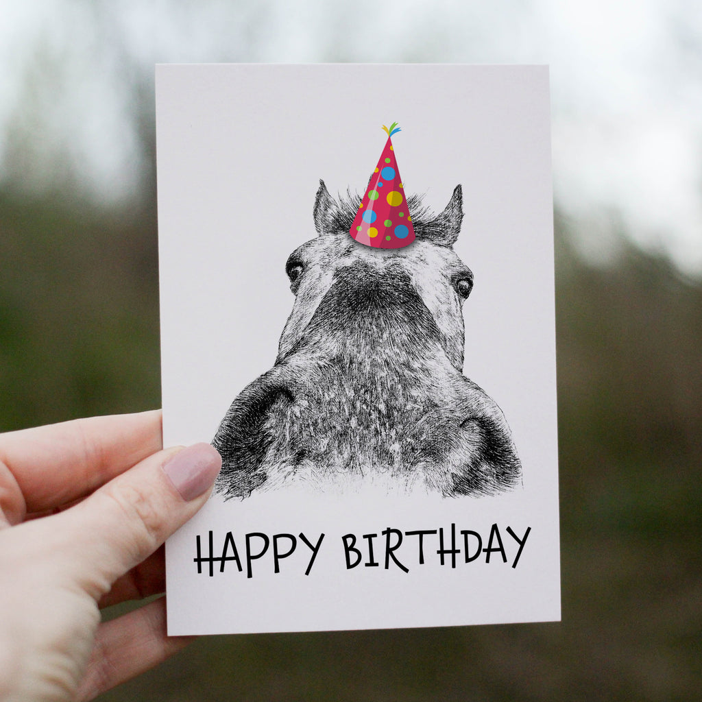 Horse (#2) Greetings Card image 0