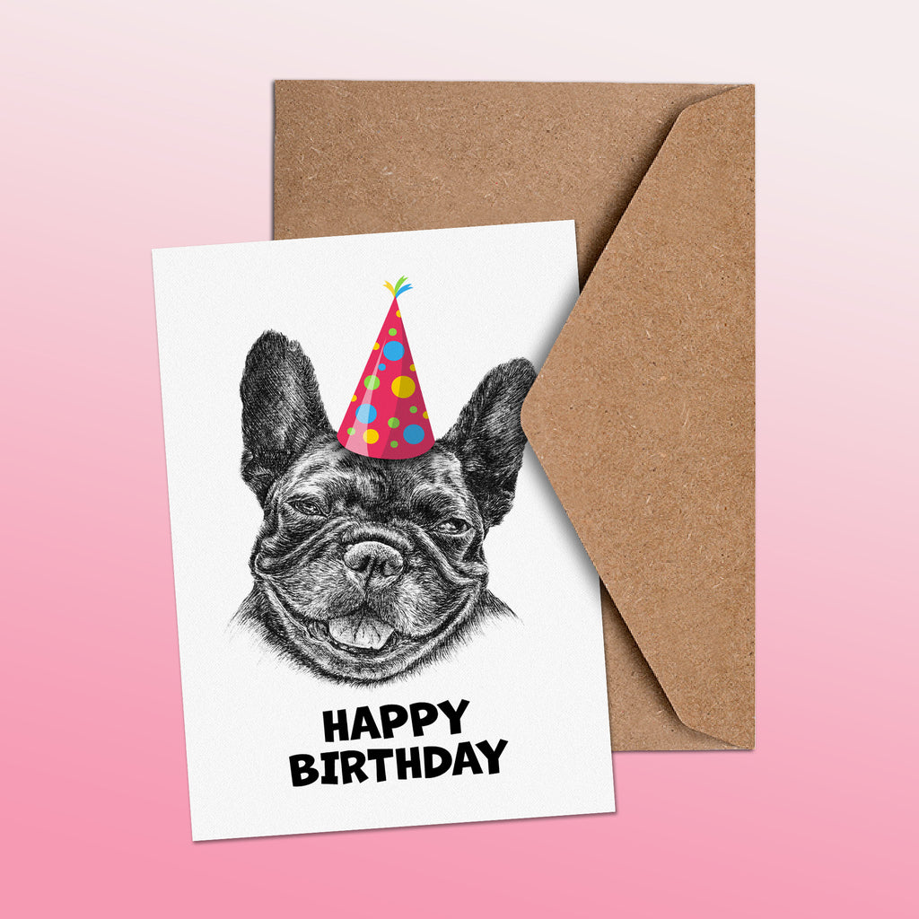 French Bulldog (#1) Greetings Card image 1