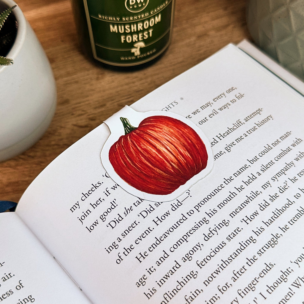Pumpkin Magnetic Bookmark image 2