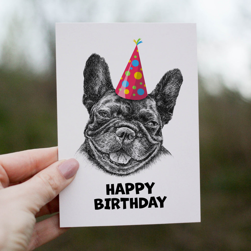 French Bulldog (#1) Greetings Card image 0