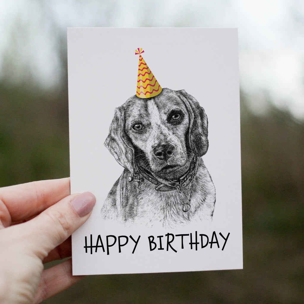 Beagle (#1) Greetings Card image 0