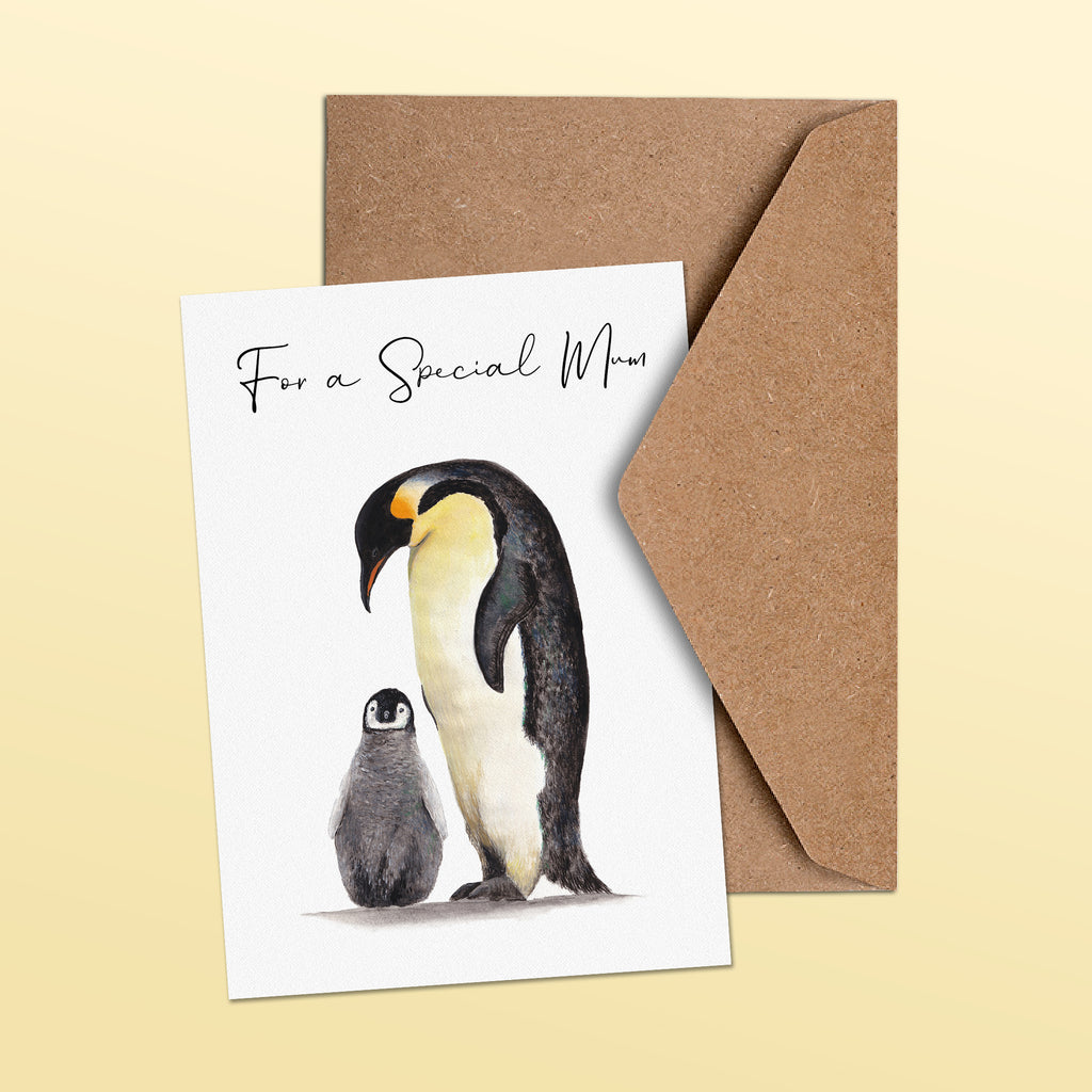Penguin Mother's Day Greetings Card image 1