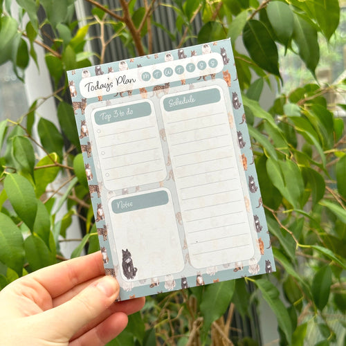 A6 Cats Daily Planner image 0