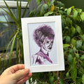 Frankenstein's Bride A6 Print image 0