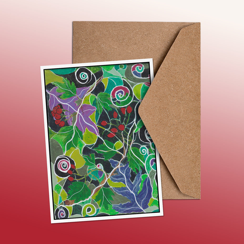 Hawthorns 02 Greetings Card image 1