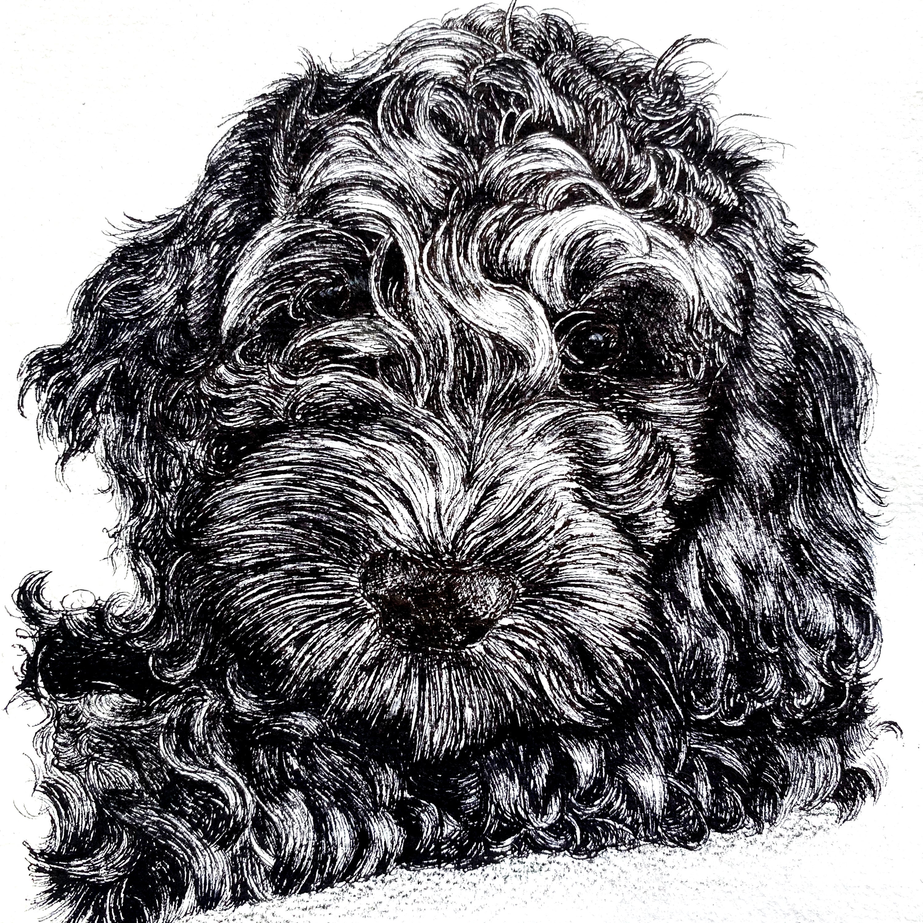 A5 Pet Portrait Commission image 8