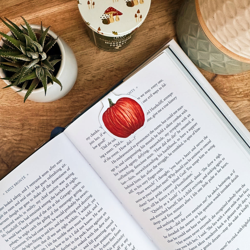 Pumpkin Magnetic Bookmark image 1