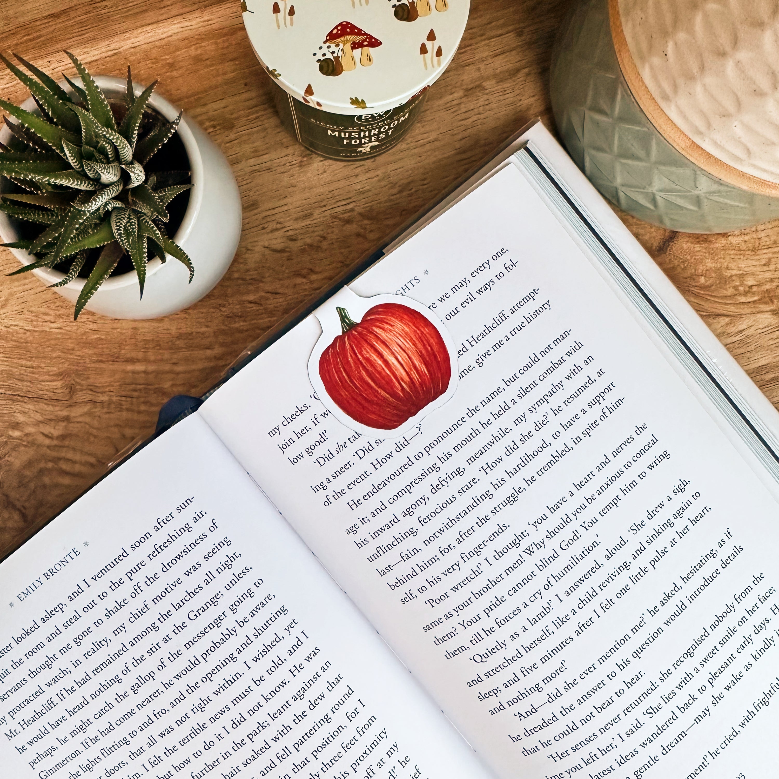 Pumpkin Magnetic Bookmark image 1