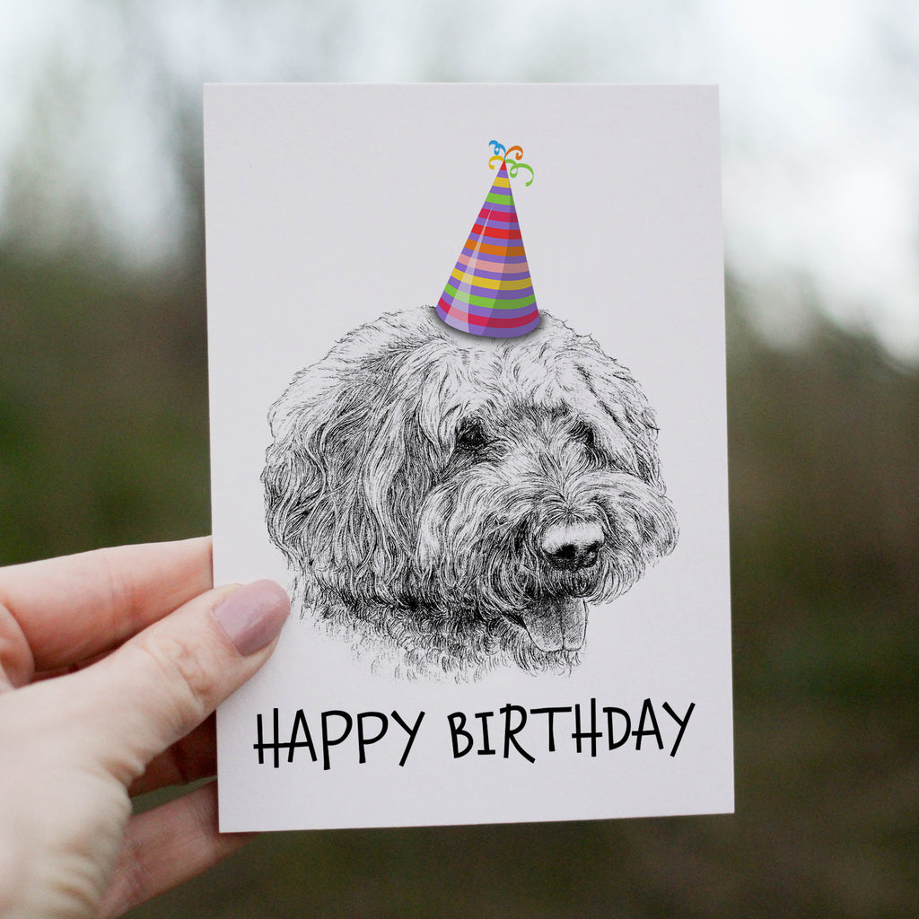 Goldendoodle (#1) Greetings Card image 0