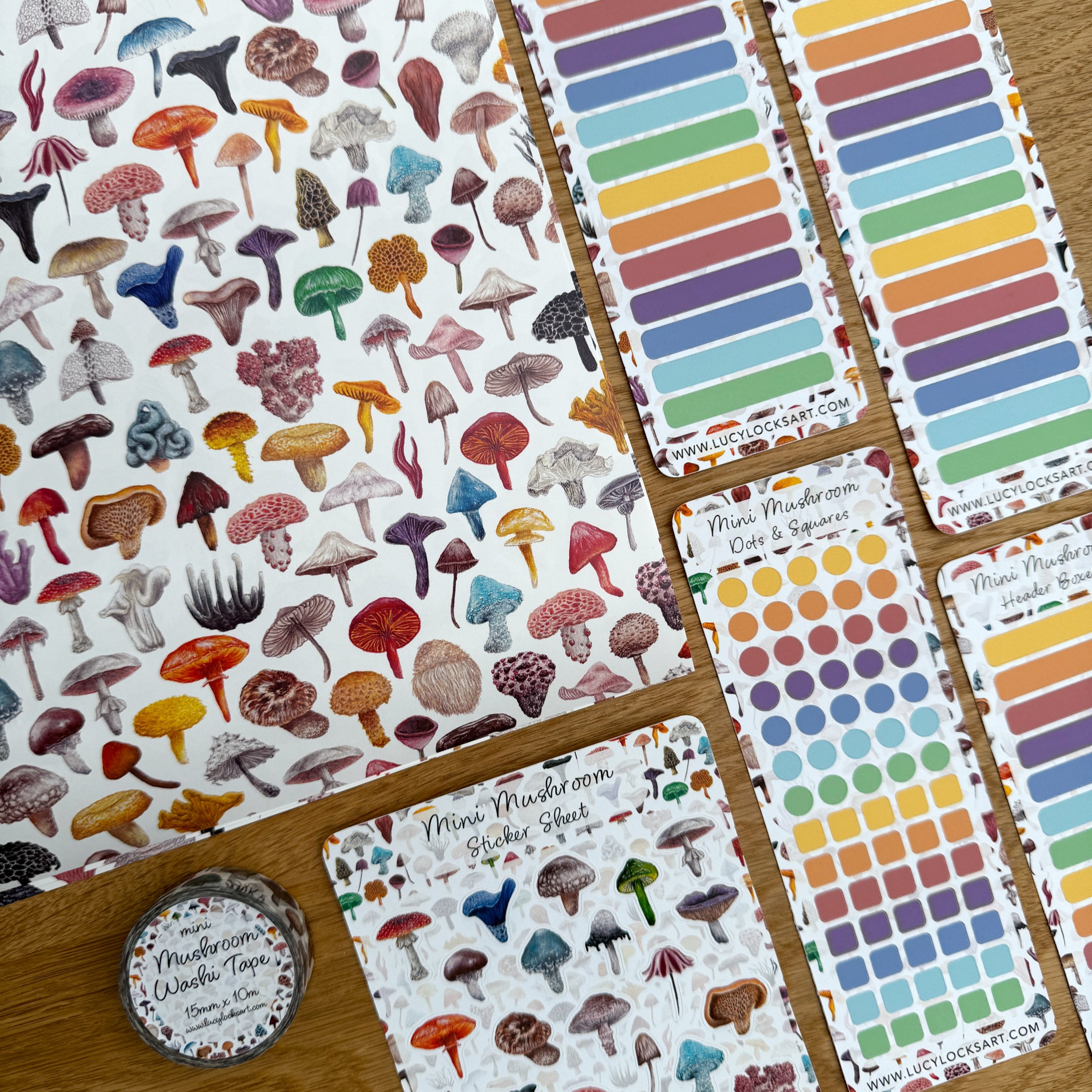 Mini Mushroom Journal Bundle image 0