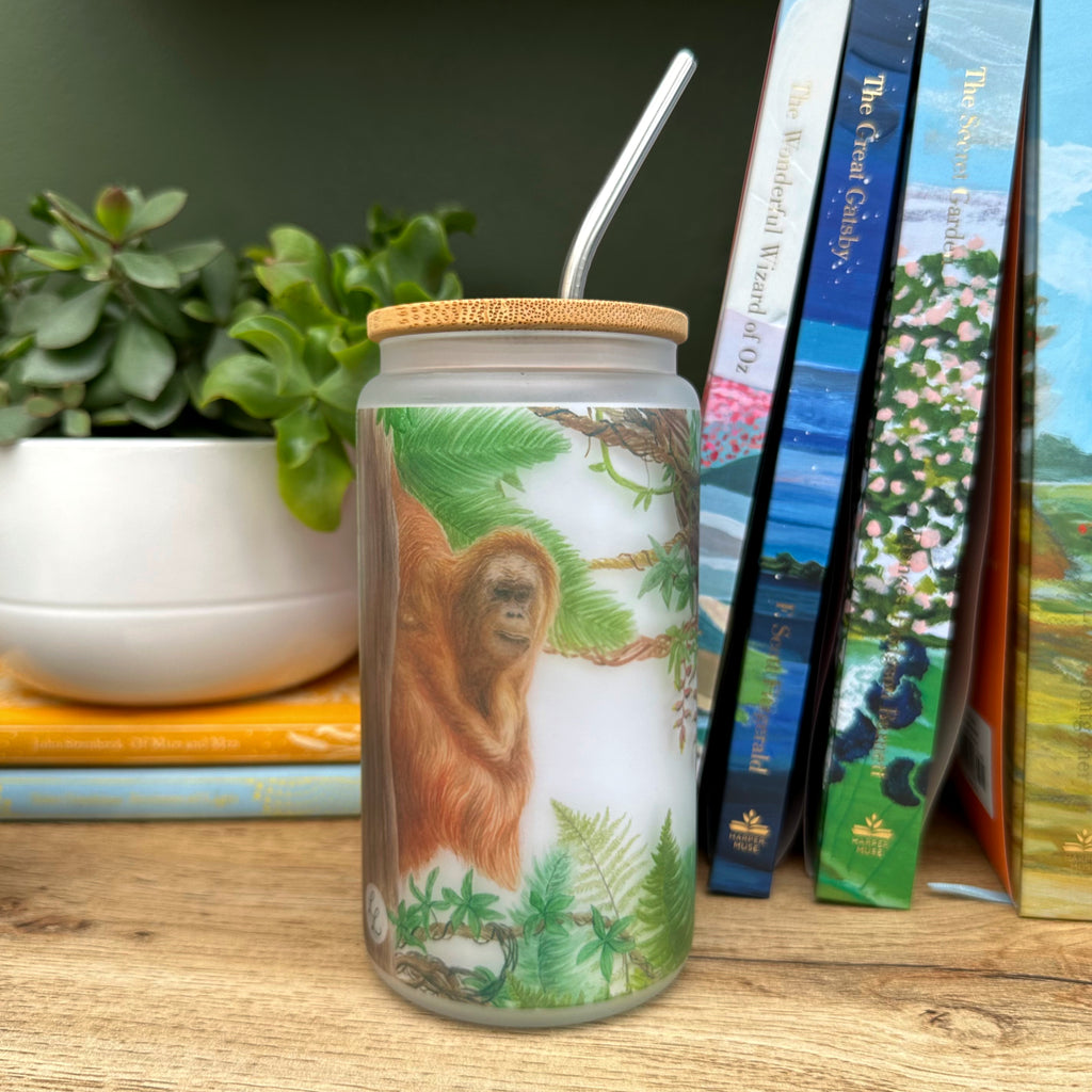 Rainforest 16oz Glass Tumblers image 1