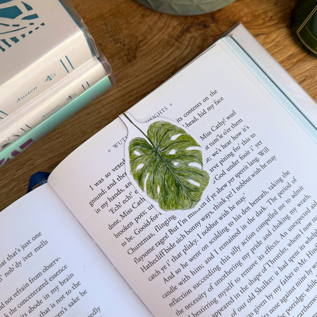 Rainforest Leaf Magnetic Bookmark image 2