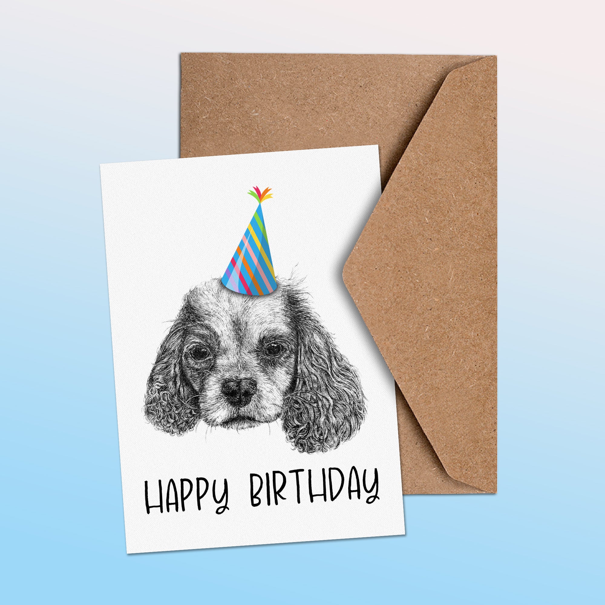 Cavalier King Charles (#1) Greetings Card image 1