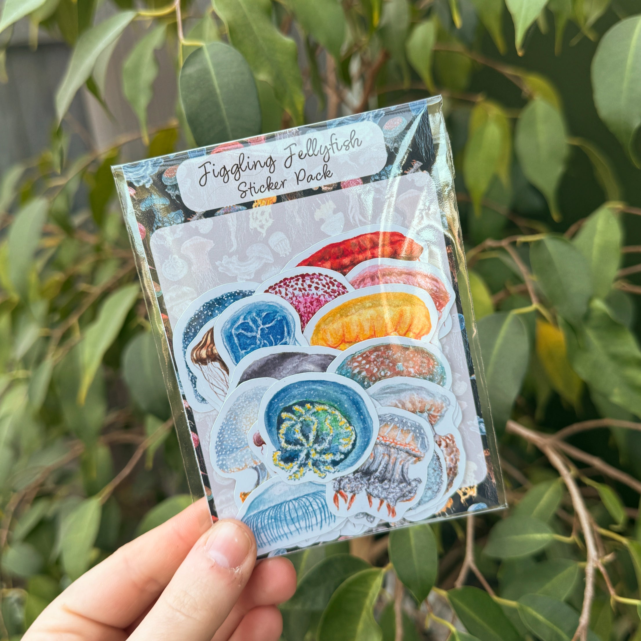 Jiggling Jellyfish Sticker Pack image 0