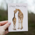 Giraffe Mother's Day Greetings Card image 0
