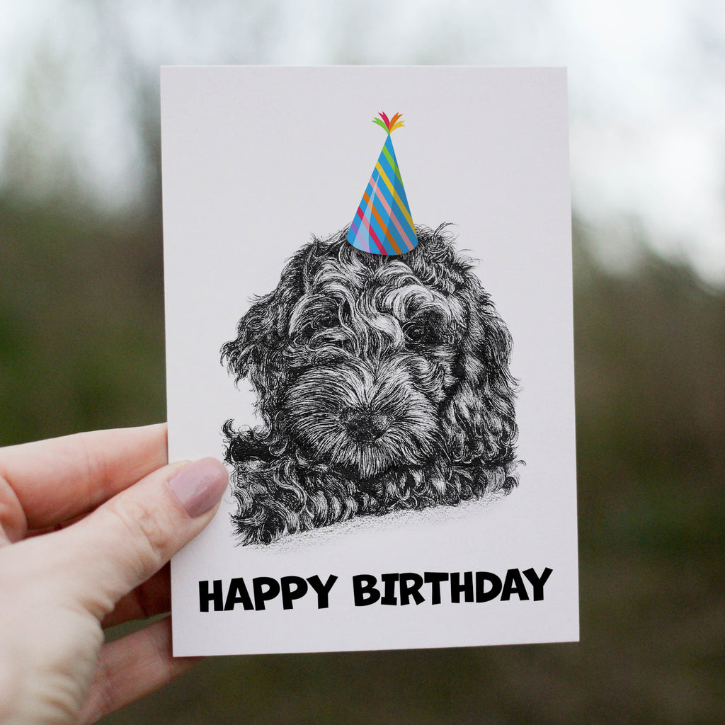 Cockapoo (#2) Greetings Card image 0
