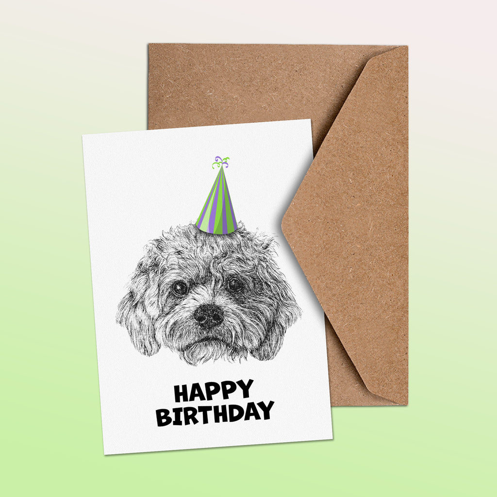 Cavapoo (#1) Greetings Card image 1