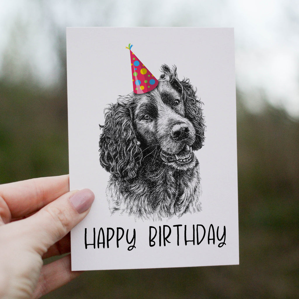 Cocker Spaniel (#1) Greetings Card image 0