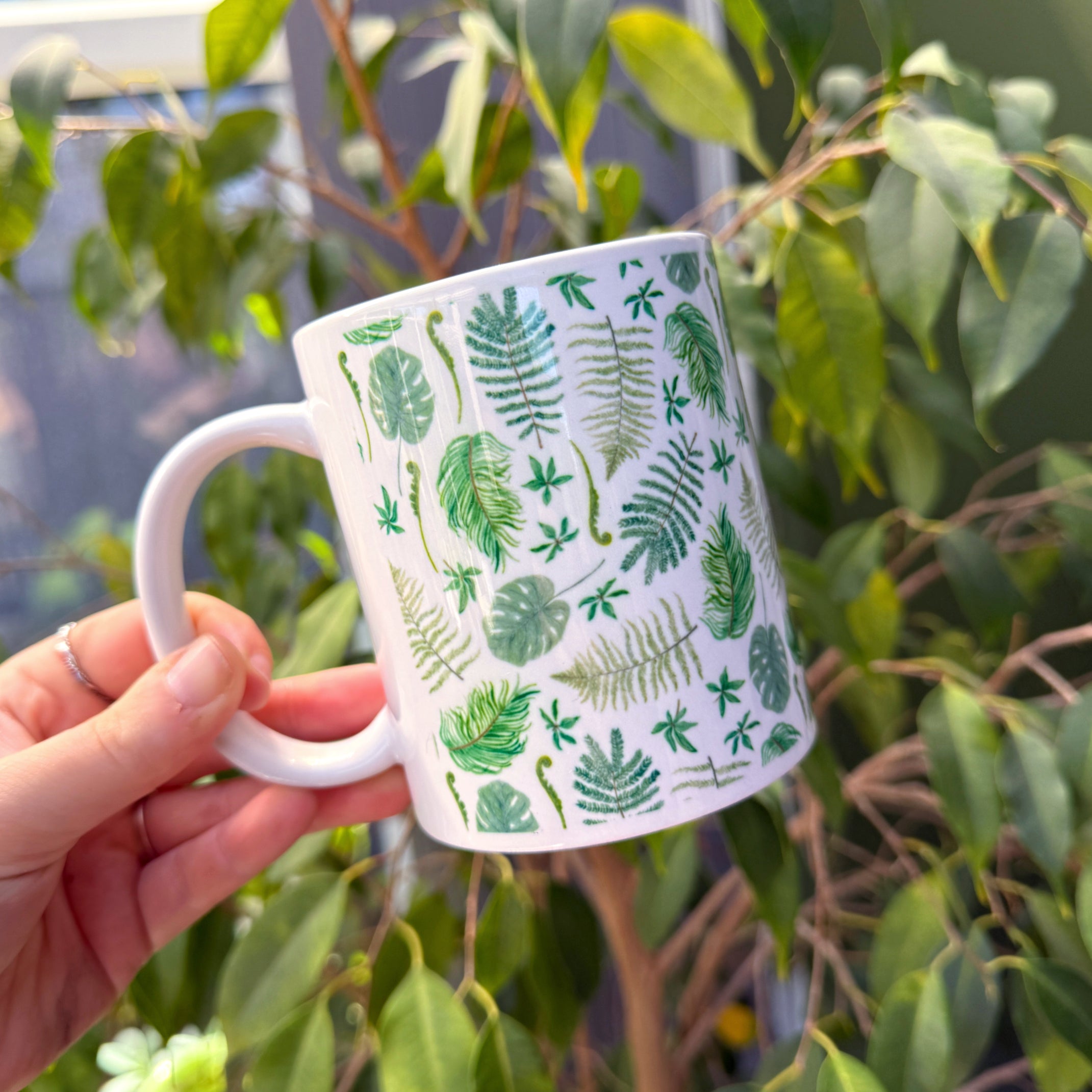 Rainforest Leaves Mug image 0