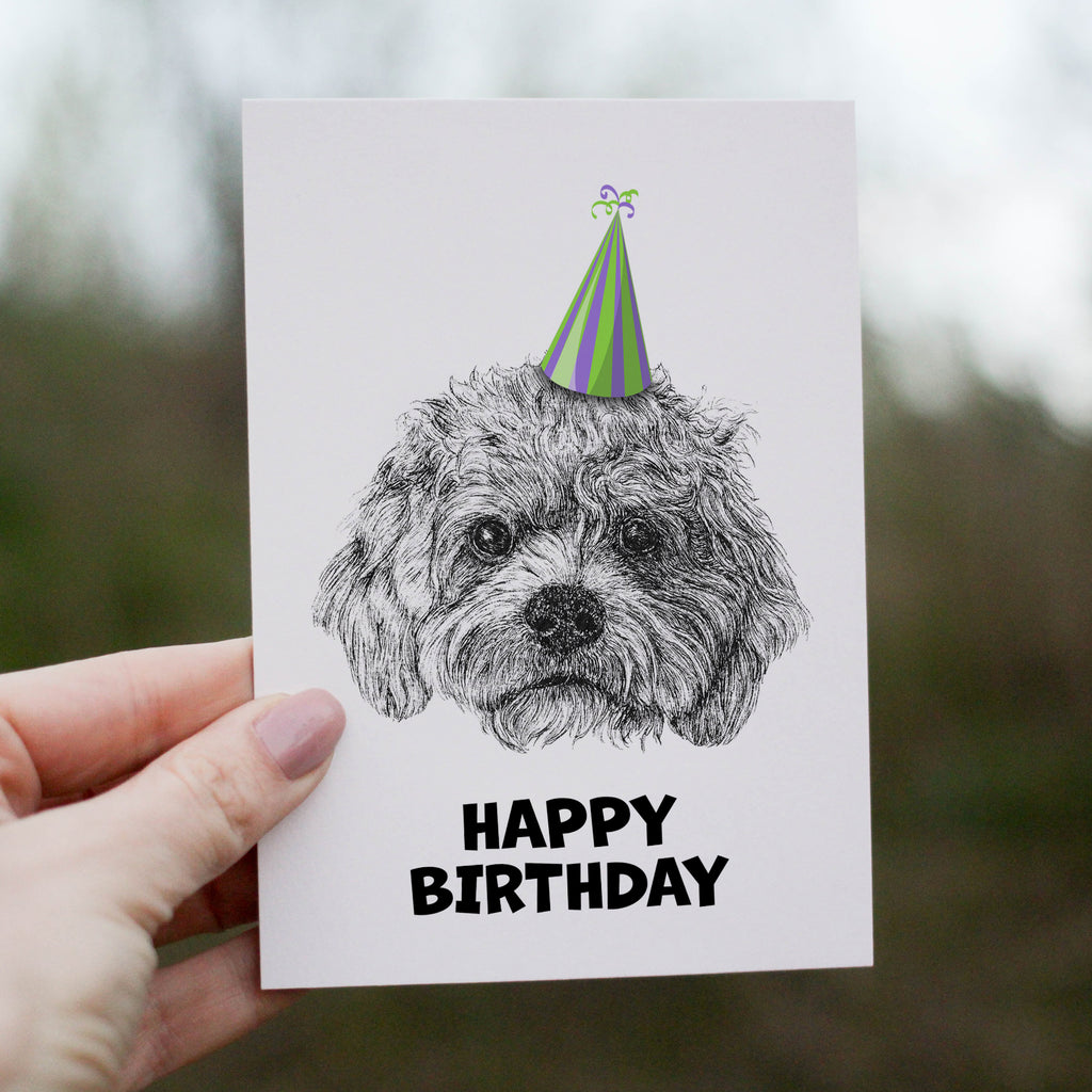 Cavapoo (#1) Greetings Card image 0