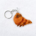 Pomeranian - Handmade Keyring image 0