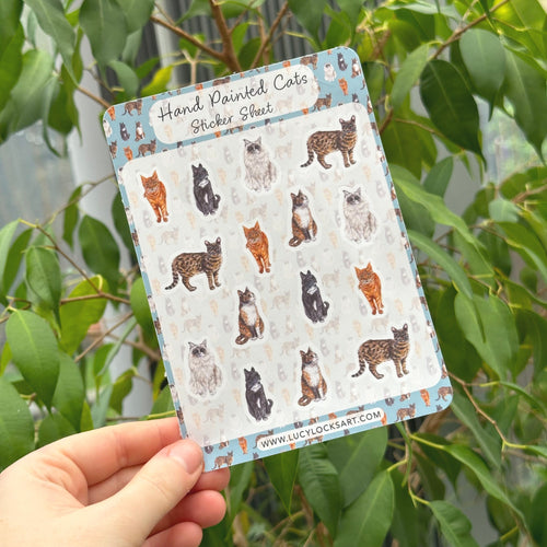 Cats Sticker Sheets image 0