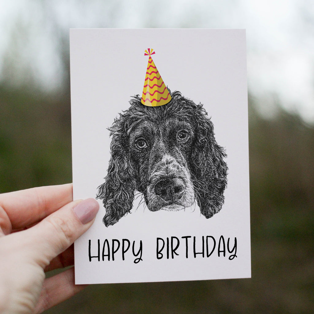 Sprocker (#1) Greetings Card image 0
