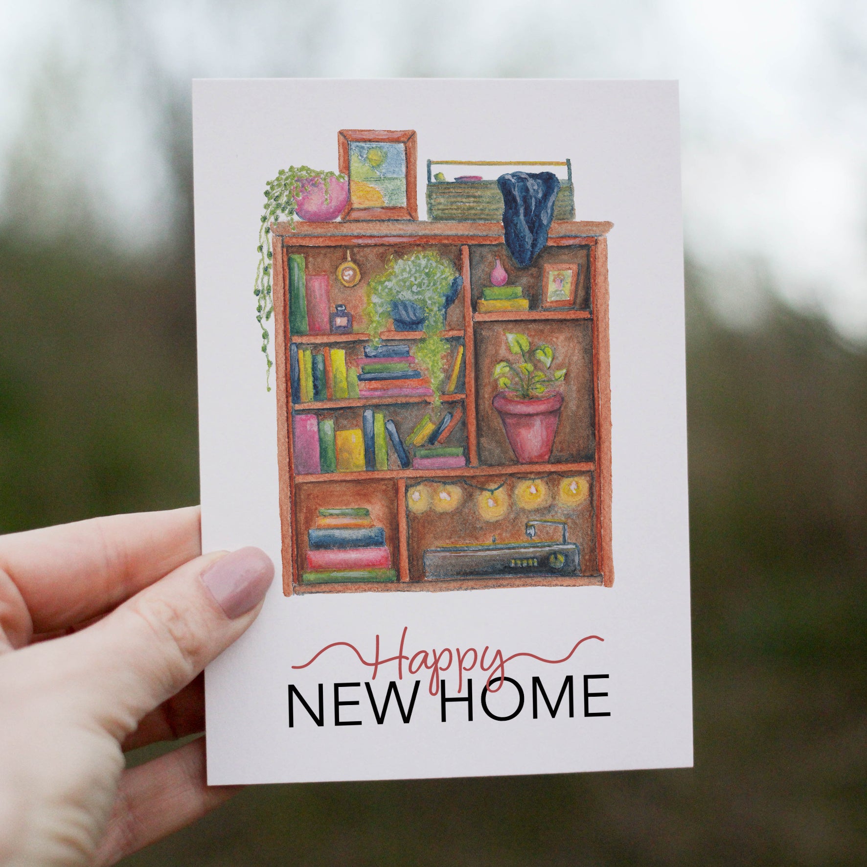 Bookshelf New Home Card image 0