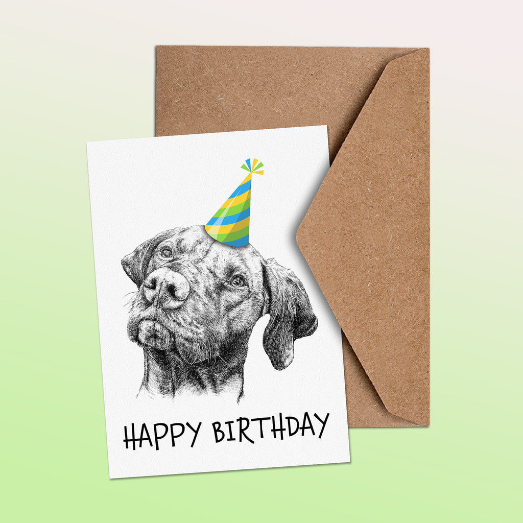 Vizsla (#1) Greetings Card image 1