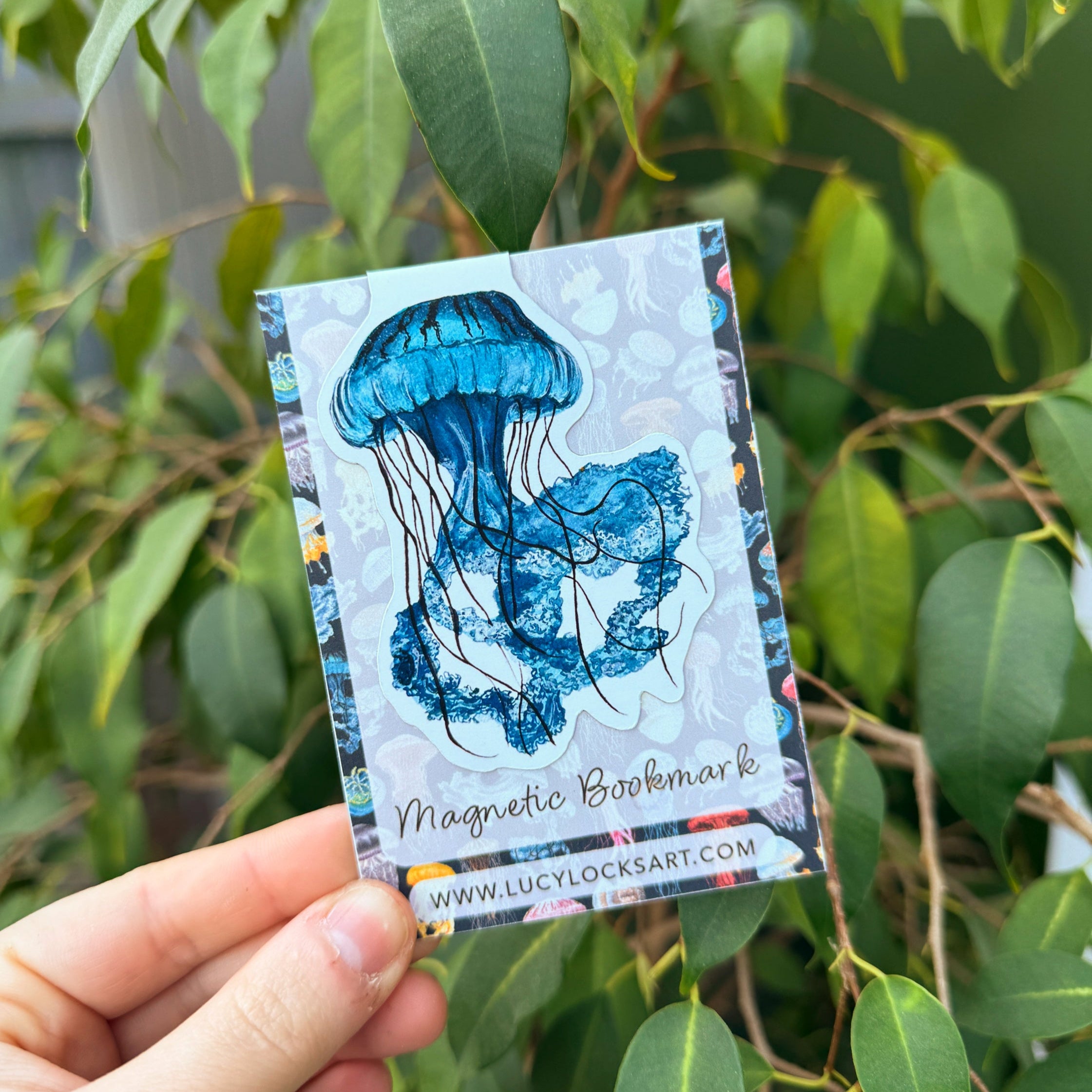 Jellyfish Magnetic Bookmark image 0
