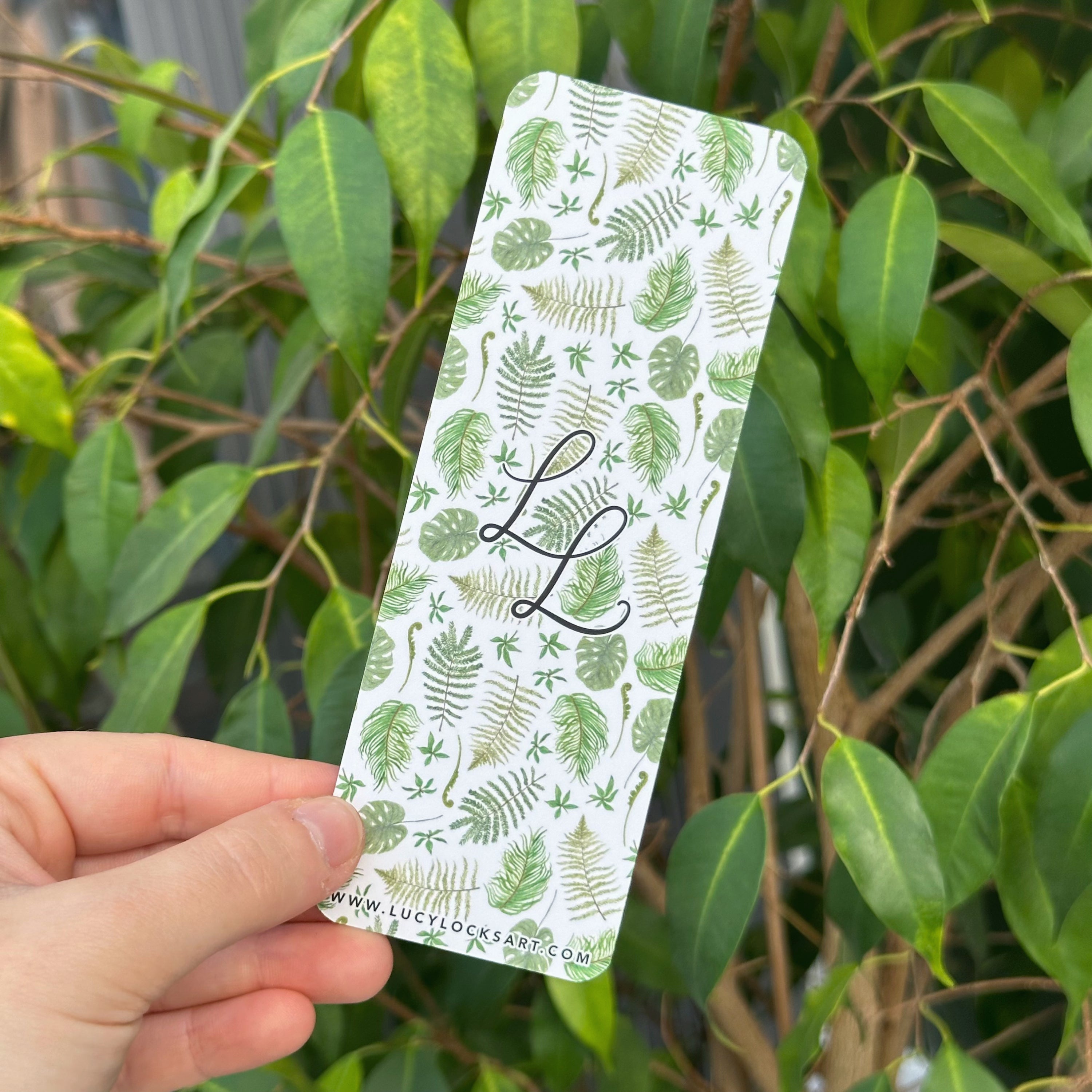 Rainforest Leaves Bookmark image 1