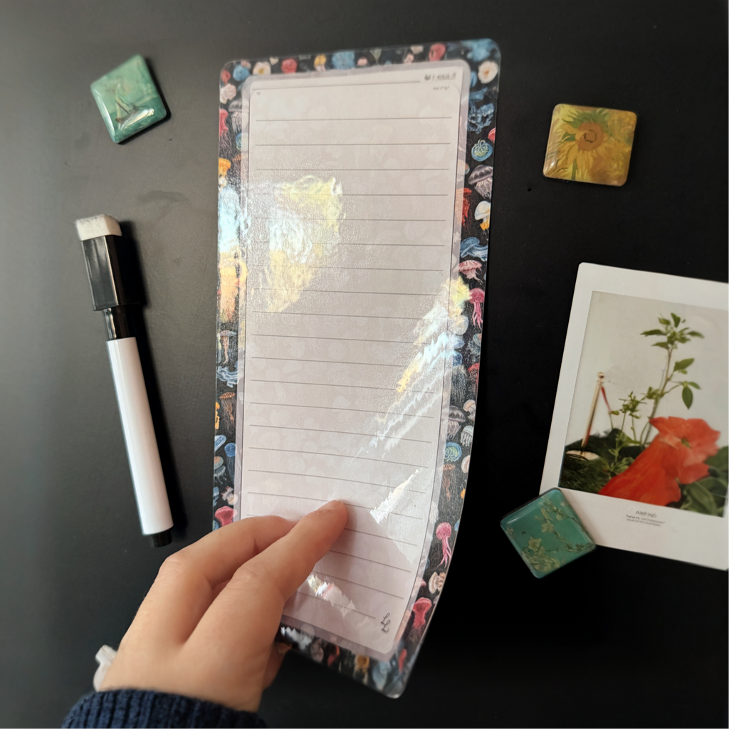 Jellyfish - Magnetic Dry Erase List image 1