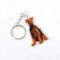 Welsh Terrier - Handmade Keyring image 0