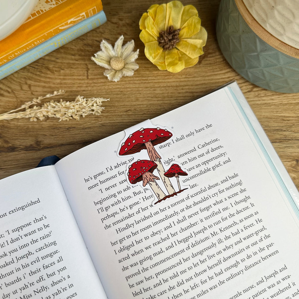Mushroom Magnetic Bookmark image 1