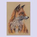 Forest Fox - A5 Original Pastel Artwork