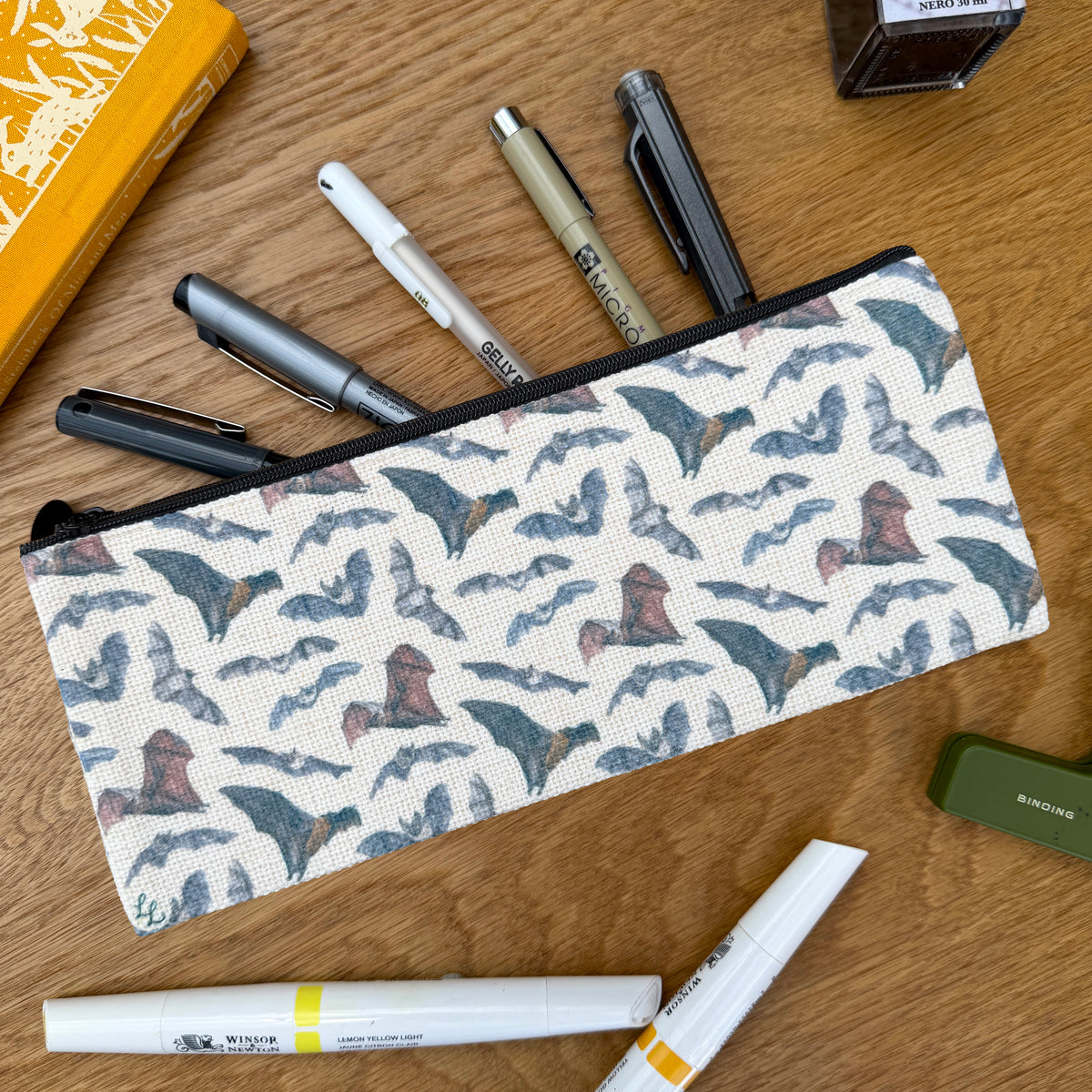 Bat Pencil Case