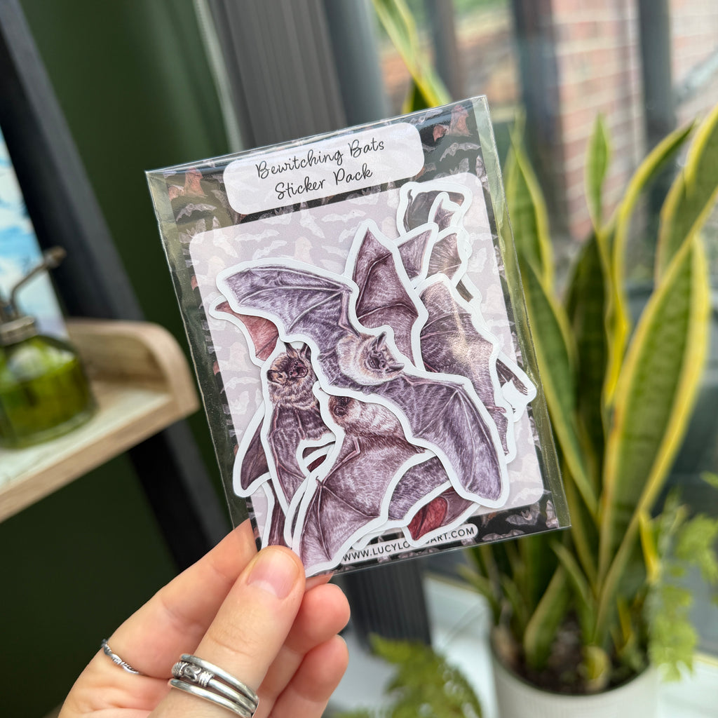 Bewitching Bats Sticker Pack