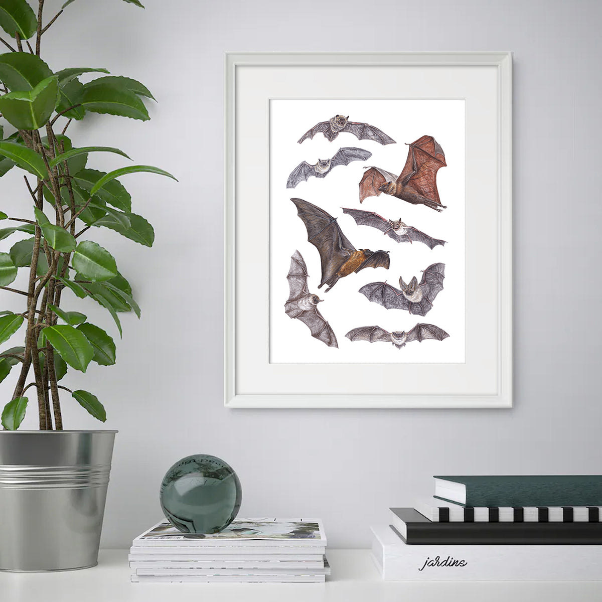 Bat A3 Print
