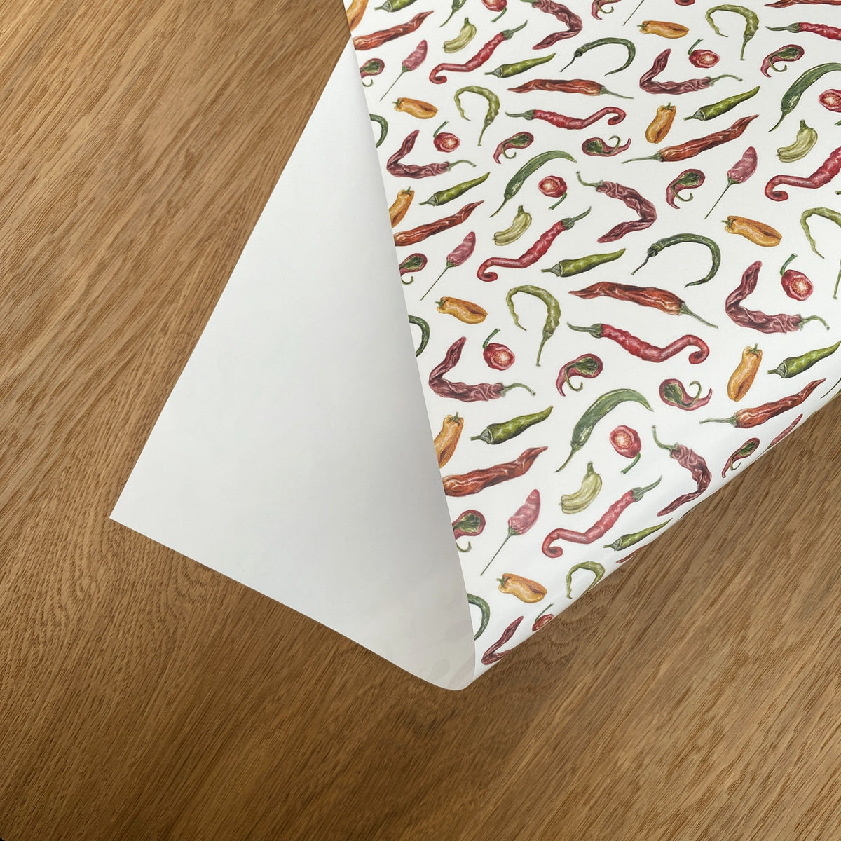 Chillies Gift Wrap and Tag - Discontinued (A2)